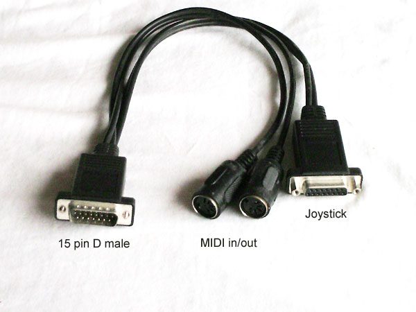 MIDI Break Out Cable