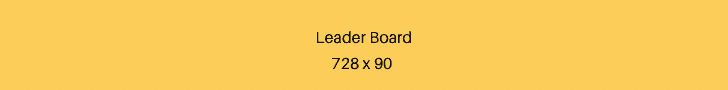 Leader Board Ad 728 x 90